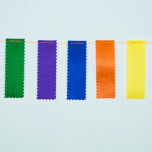Rectangle Rainbow Bunting