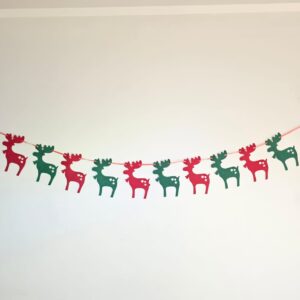 Chritsmas Reindeer Bunting