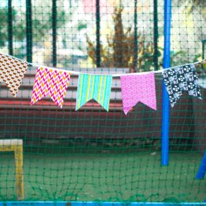 Flag Shaped Cotton Bunting